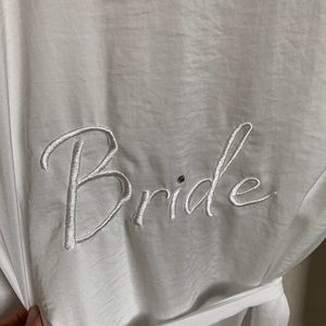 Bride robe